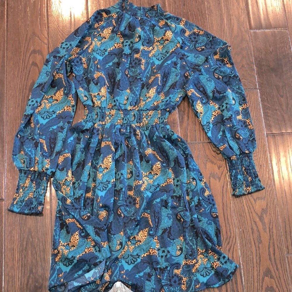 Sunday up dress size small turquoise - Picture 5 of 5